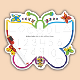 Small Butterfly Shape Whiteboard